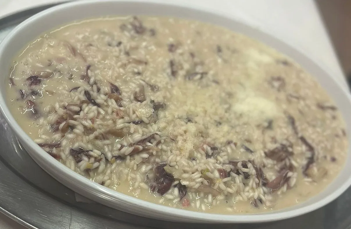 risotto al radicchio rosso