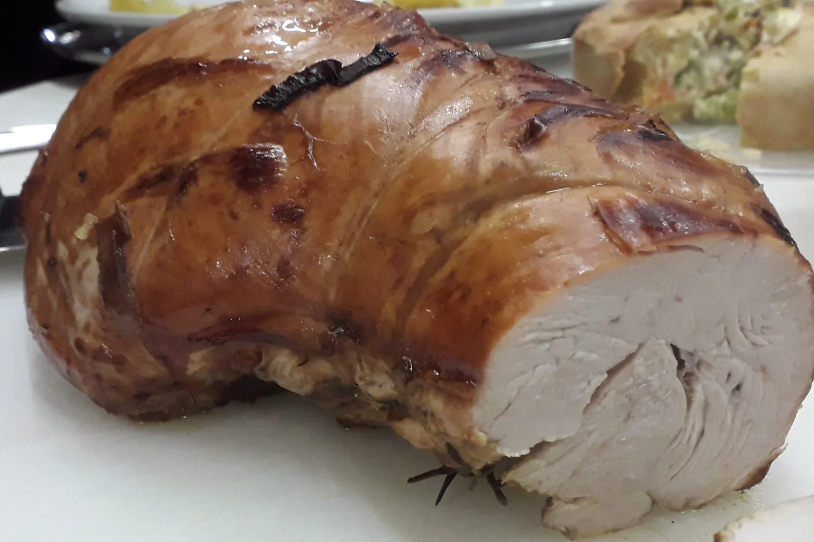 Arrosto di tacchino con patate al forno