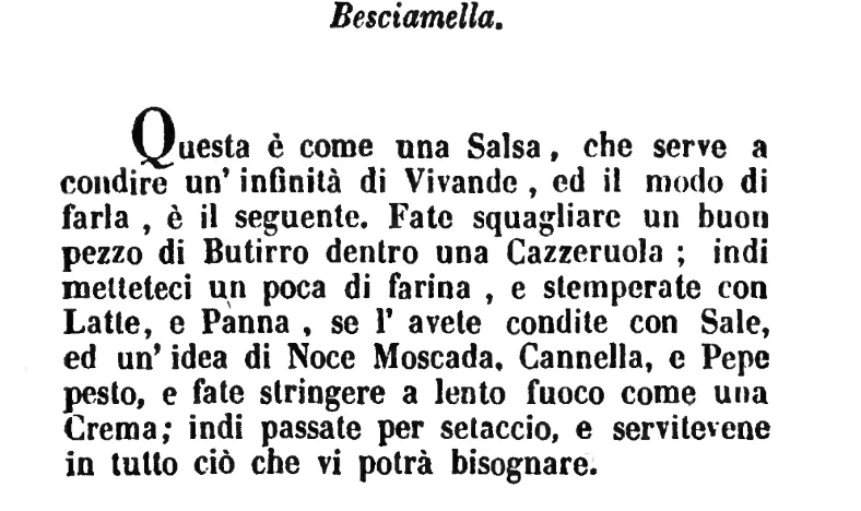 besciamella