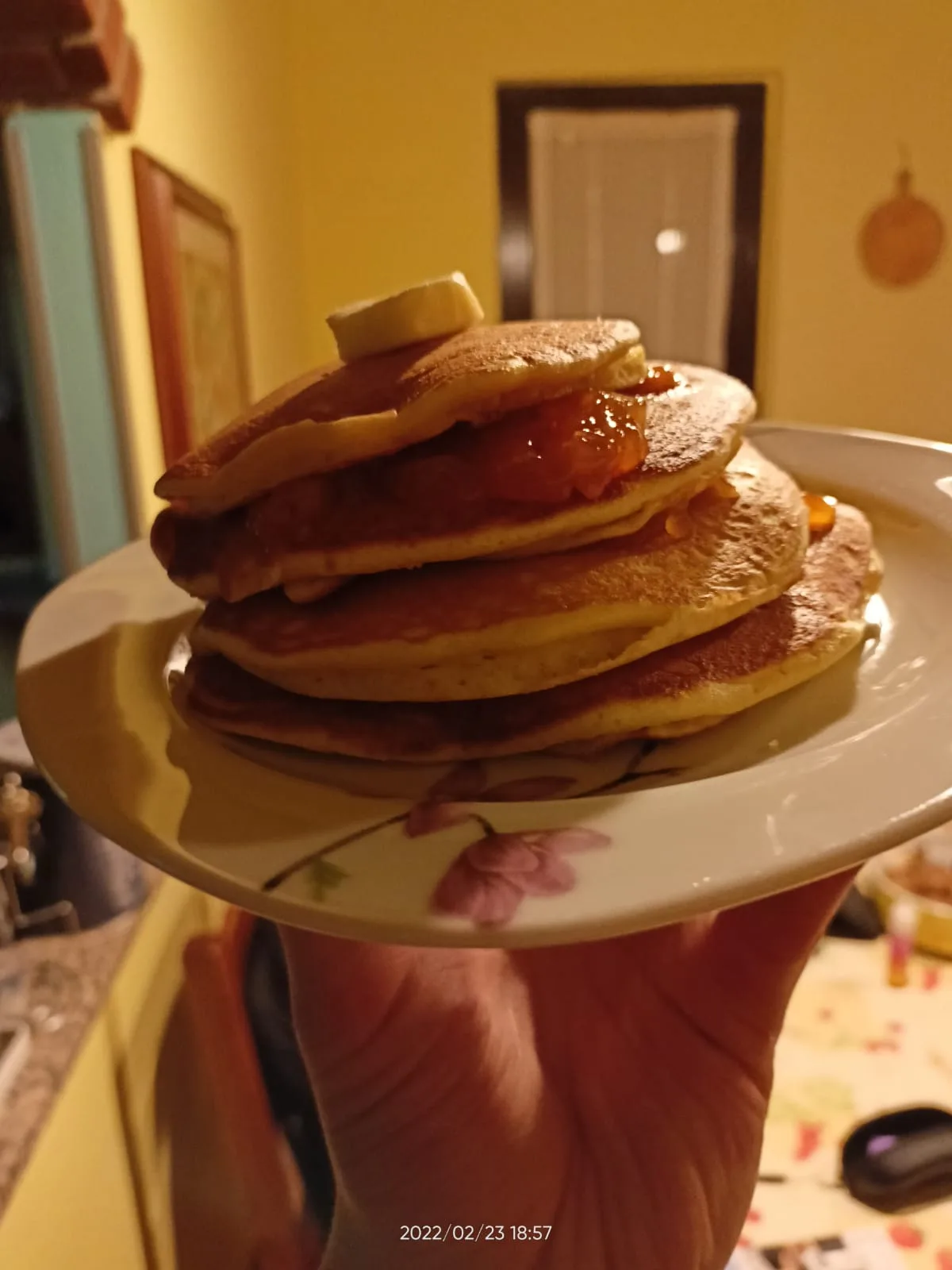 Pancake all'avena.
