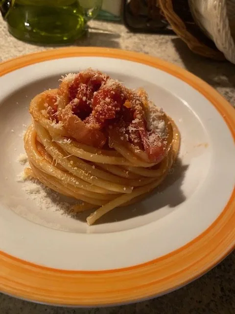 Bucatini all'amatriciana