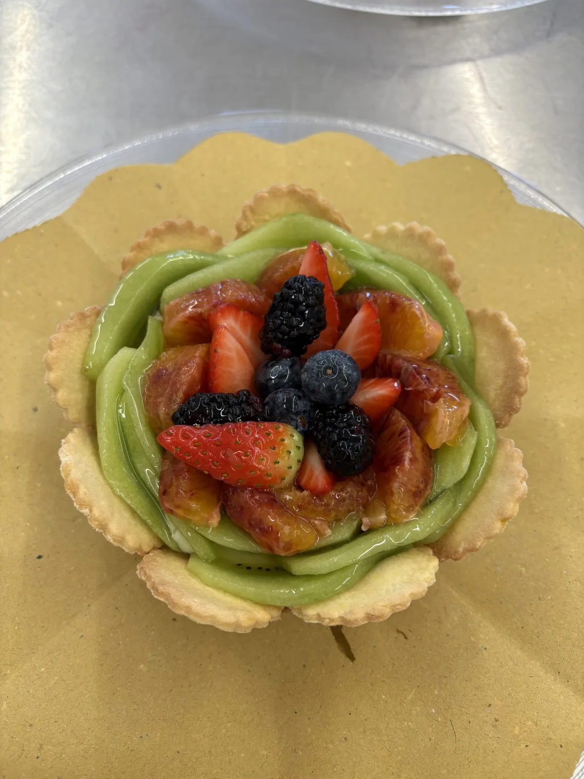 Crostata di frutta.