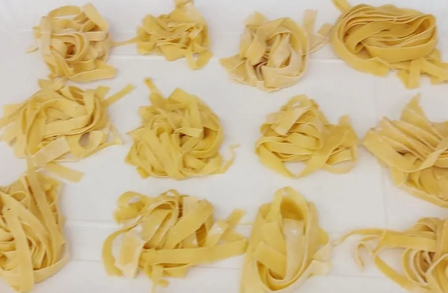 Tagliatelle fresche all'uovo