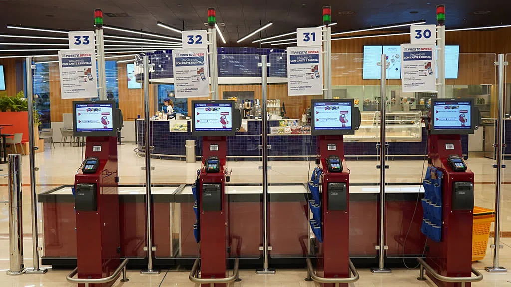 Casse Presto Spesa in Esselunga