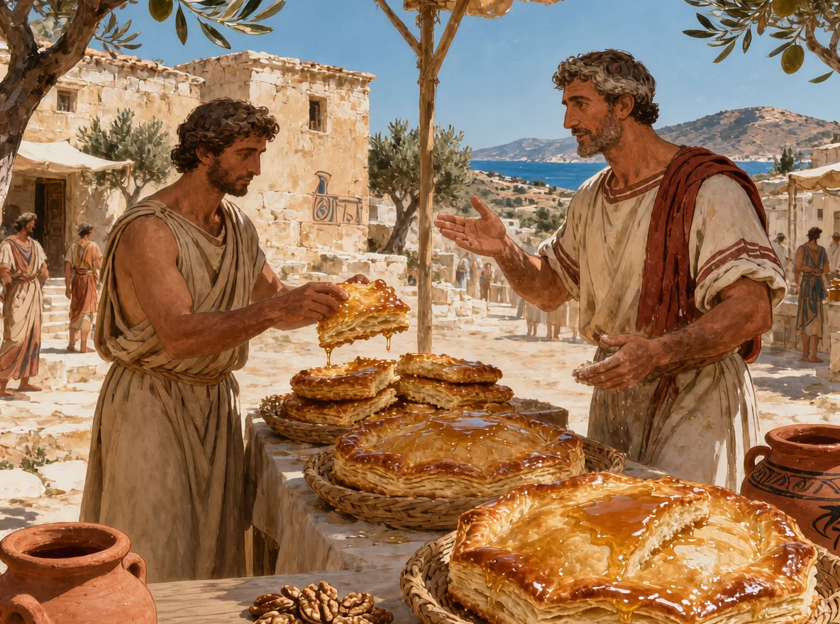 Dolci dell'antichit&agrave; greco-romana