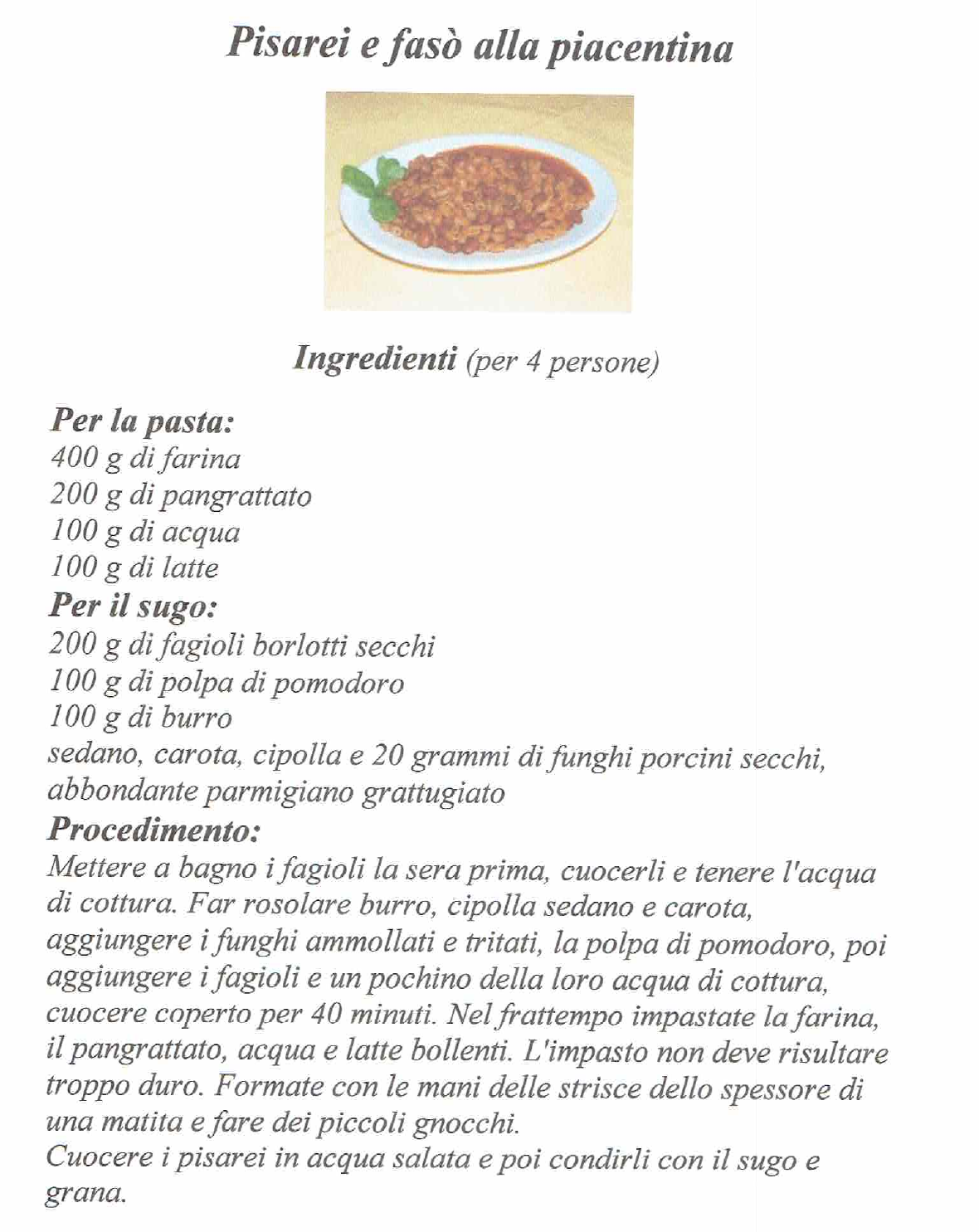 Pagina 1 del manoscritto/testo originale